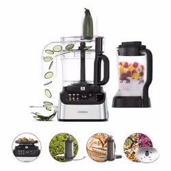 Kenwood MultiPro OneTouch robot da cucina 1000 W 3 L Nero, Acciaio inox Bilance incorporate