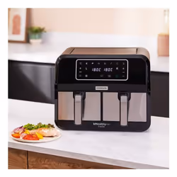 Kenwood HFM20.000MB friggitrice Doppia 8 L Indipendente 1700 W Friggitrice ad aria calda Nero - Vista aggiuntiva 6