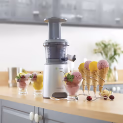Kenwood PureJuice JMP601SI Estrattore di succo 150 W Grigio, Translucent, Bianco - Vista aggiuntiva 8