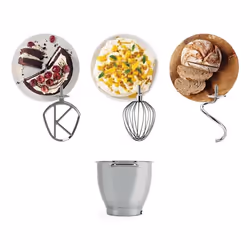 Kenwood Chef XL Pro robot da cucina 1700 W 6,7 L Argento - Vista aggiuntiva 6
