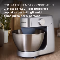 Kenwood Prospero+ KHC29.J0SI Impastatrice planetaria 1000W 4.3L