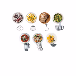 Kenwood KHC29.H0WH robot da cucina 1000 W 4,3 L Acciaio inox, Bianco - Vista aggiuntiva 5