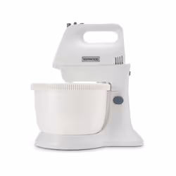 Kenwood HMP32.A0WH, Sbattitore con base, Bianco, Impasto, Miscelatura, 3,4 L, Pulsanti, Leva, Plastica