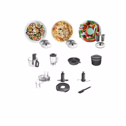 Kenwood MultiPro Express robot da cucina 1000 W 3 L Argento - Vista aggiuntiva 5