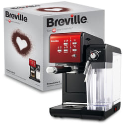 Breville - Macchina per caffè ed espresso PrimaLatte ii Pompa italiana con 19 bar adatta per caffè in polvere o cialde Montalatte automatico