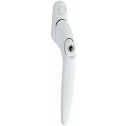 Yale - yes-winh-wh Essentials - Maniglia di ricambio universale per finestre in upvc, chiusura a chiave, finitura bianca, 40 mm
