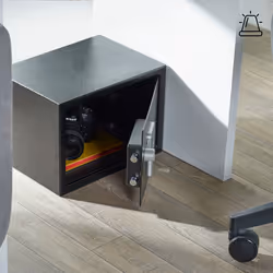 Yale YEC/250/DB2 cassaforte Cassaforte indipendente 16,3 L Acciaio Nero - Vista aggiuntiva 4