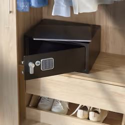Yale YLV/200/DB2 cassaforte Cassaforte indipendente 24 L Acciaio Nero - Vista aggiuntiva 6