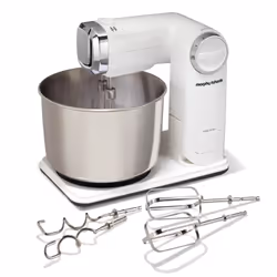 Morphy Richards 48992, Sbattitore con base, Bianco, 3,5 L, Acciaio inox, 300 W, 205 mm