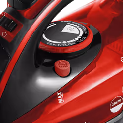 Morphy Richards 303250 ferro da stiro Ferro a vapore Piastra in Ceramica 2400 W Nero, Rosso - Vista aggiuntiva 5