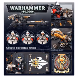 Games Workshop Adepta Sororitas: Rhino - Vista aggiuntiva 8
