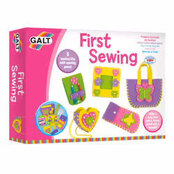 Galt Toys First Sewing, Kit da cucito per bambini, 5 anno/i, Multicolore