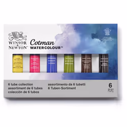 Winsor & Newton 5012572005746 pittura ad acqua Multi 8 ml Tubo 6 pz