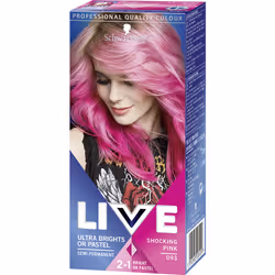 Schwarzkopf Haarcoloration Live Colour XXL Shocking Pink, Rosa