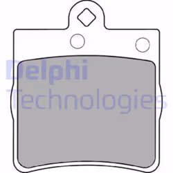 Set di pastiglie freno DELPHI LP1403, posteriore