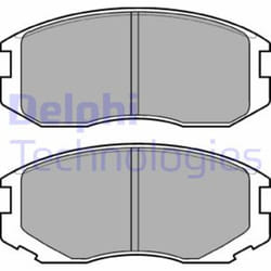 Set di pastiglie freno DELPHI LP1594, anteriore