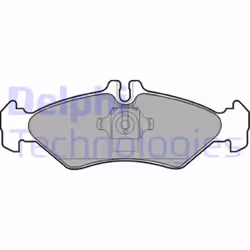 Set di pastiglie freno DELPHI LP1595, posteriore