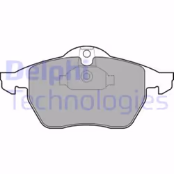 Set di pastiglie freno DELPHI LP1600, anteriore