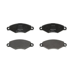 Set di pastiglie freno DELPHI LP1617, anteriore