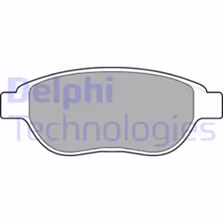 Set di pastiglie freno DELPHI LP1653, anteriore