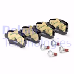 Set di pastiglie freno DELPHI LP1681, posteriore