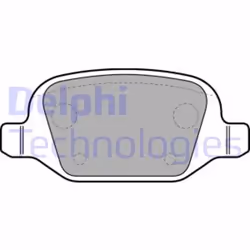 Set di pastiglie freno DELPHI LP1685, posteriore