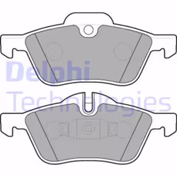 Set di pastiglie freno DELPHI LP1657, anteriore