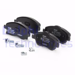 Set di pastiglie freno DELPHI LP1676, anteriore