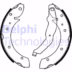 Set di ganasce freno DELPHI LS1634