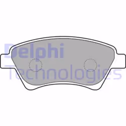 Set di pastiglie freno DELPHI LP1730, anteriore - Vista aggiuntiva 4