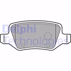 Set di pastiglie freno DELPHI LP1741, posteriore - Vista aggiuntiva 4