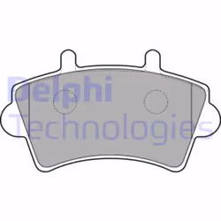 Set di pastiglie freno DELPHI LP1746, anteriore - Vista aggiuntiva 4