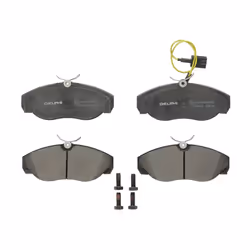 Set di pastiglie freno DELPHI LP1748, anteriore