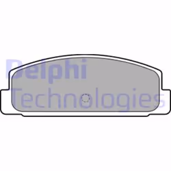 Set di pastiglie freno DELPHI LP1766, posteriore - Vista aggiuntiva 4