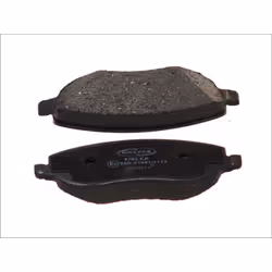 Set di pastiglie freno DELPHI LP1792, anteriore