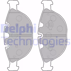 Set di pastiglie freno DELPHI LP1798, anteriore