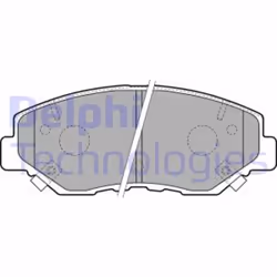 Set di pastiglie freno DELPHI LP1806, anteriore - Vista aggiuntiva 4