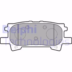 Set di pastiglie freno DELPHI LP1820, posteriore
