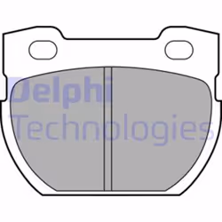 Set di pastiglie freno DELPHI LP1847, posteriore - Vista aggiuntiva 4