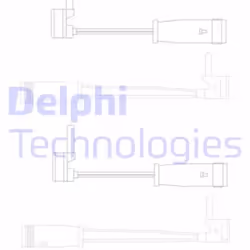 Contatto di avvertimento, usura delle pastiglie dei freni DELPHI LZ0163