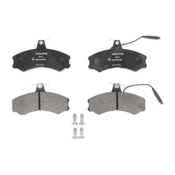 Set di pastiglie freno DELPHI LP378, anteriore