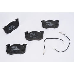 Set di pastiglie freno DELPHI LP491, anteriore