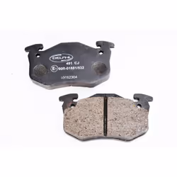 Set di pastiglie freno DELPHI LP491, anteriore