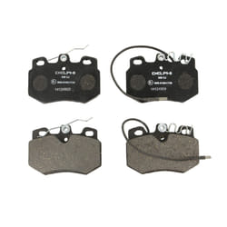Set di pastiglie freno DELPHI LP536, anteriore