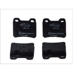 Set di pastiglie freno DELPHI LP0586, posteriore
