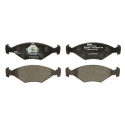 Set di pastiglie freno DELPHI LP677, anteriore