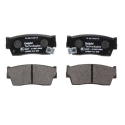 Set di pastiglie freno DELPHI LP684, anteriore