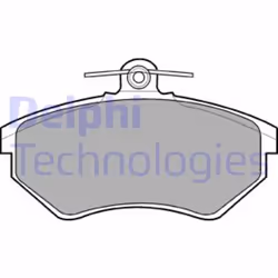 Set di pastiglie freno DELPHI LP770, anteriore