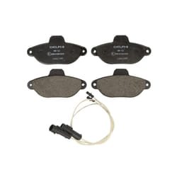 Set di pastiglie freno DELPHI LP851, anteriore