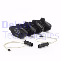 Set di pastiglie freno DELPHI LP851, anteriore
